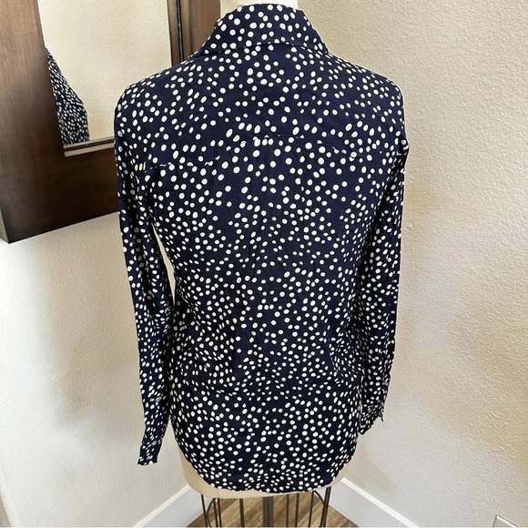 Sandrine Rose X Free People Polka Dot Button Down Shirt - NWT - X-Small - Picture 8 of 9